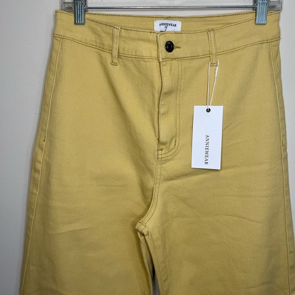 NWT High Waist Wide Leg Jeans Size Large - Picture 8 of 14